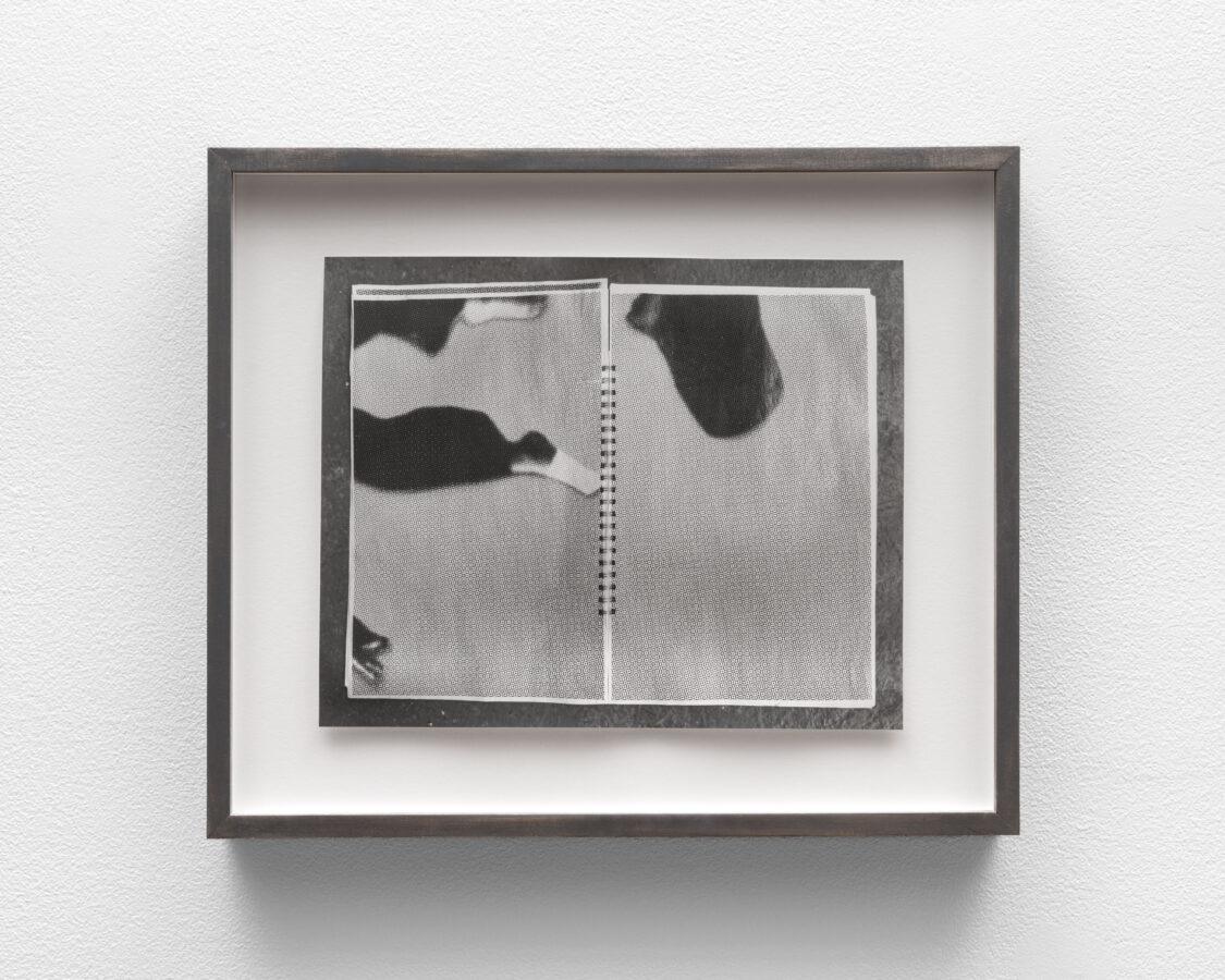 "...beautiful as they are", ii, 2025, silver gelatin print in artist frame (triptych), 15 x18 inches (38 x 45 cm)